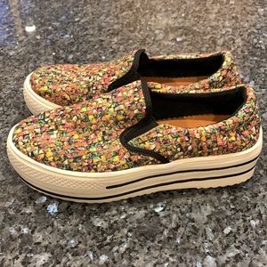 BERNIE MEV Multicolored Platform Verona Slip-on Sneaker